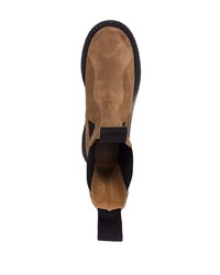 braune Chelsea Boots aus Wildleder von Toga Virilis