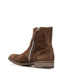 braune Chelsea Boots aus Wildleder von Premiata