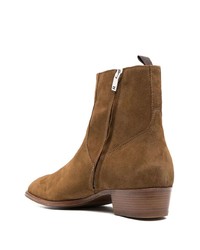 braune Chelsea Boots aus Wildleder von Represent