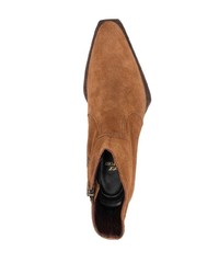 braune Chelsea Boots aus Wildleder von Lidfort