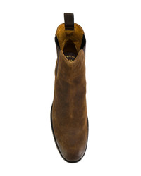 braune Chelsea Boots aus Wildleder von Officine Creative