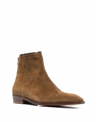 braune Chelsea Boots aus Wildleder von Zadig & Voltaire