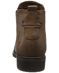 braune Chelsea Boots von Marco Tozzi