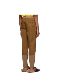 braune Chinohose von Gucci