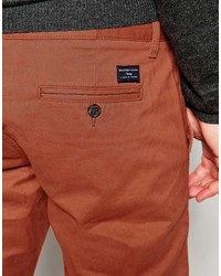 braune Chinohose von Selected