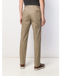 braune Chinohose von Corneliani