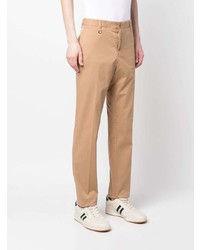 braune Chinohose von BOSS