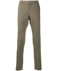 braune Chinohose von Dondup