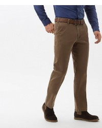 braune Chinohose von EUREX BY BRAX