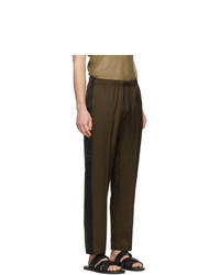 braune Chinohose von Dries Van Noten