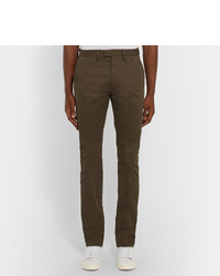 braune Chinohose von Acne Studios