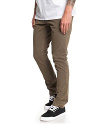 braune Chinohose von Quiksilver