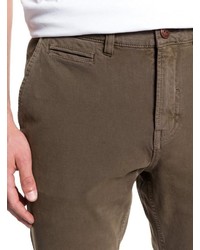 braune Chinohose von Quiksilver