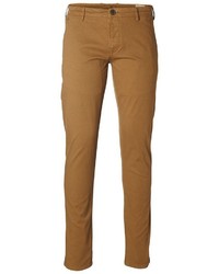 braune Chinohose von Selected Homme