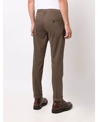 braune Chinohose von Dondup