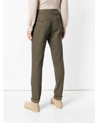 braune Chinohose von Dondup