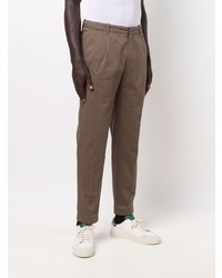 braune Chinohose von Z Zegna