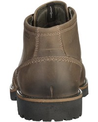 braune Chukka-Stiefel aus Leder von Ecco