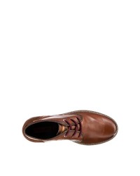 braune Chukka-Stiefel aus Leder von PIKOLINOS