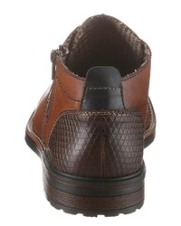 braune Chukka-Stiefel aus Leder von Rieker
