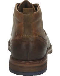 braune Chukka-Stiefel aus Leder von Venturini