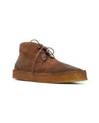 braune Chelsea Boots aus Wildleder von Marsèll