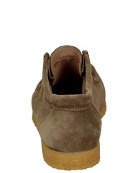braune Chukka-Stiefel aus Wildleder von Grashopper