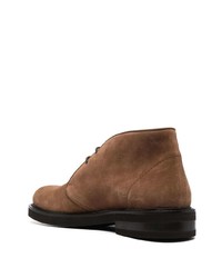 braune Chukka-Stiefel aus Wildleder von Canali