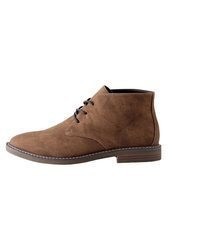 braune Chukka-Stiefel aus Wildleder von next