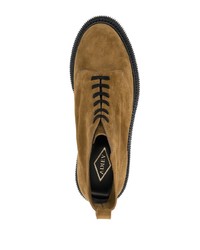 braune Chukka-Stiefel aus Wildleder von Adieu Paris