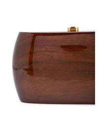 braune Clutch von Rocio