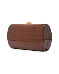 braune Clutch von Rocio