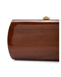 braune Clutch von Rocio