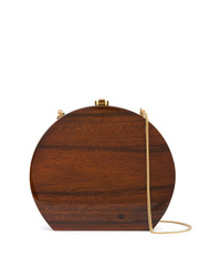 braune Clutch von Rocio