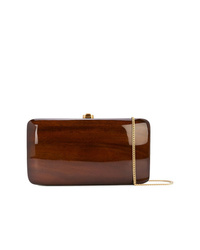 braune Clutch von Rocio