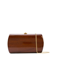 braune Clutch von Rocio