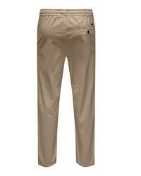 braune Cord Chinohose von ONLY & SONS