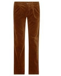 braune Cord Chinohose von REDPOINT