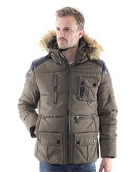 braune Daunenjacke von Cipo & Baxx