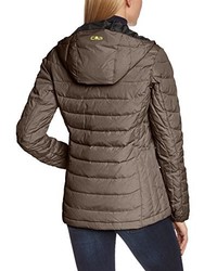 braune Daunenjacke von CMP