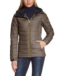 braune Daunenjacke von CMP