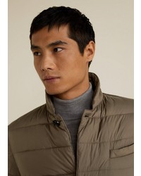 braune Daunenjacke von Mango Man