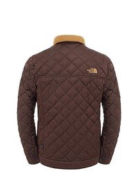 braune Daunenjacke von The North Face