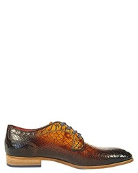 braune Derby Schuhe von Calzaturificio Lorenzi S.a.s.