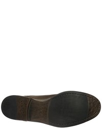 braune Derby Schuhe von Clarks