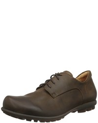 braune Derby Schuhe