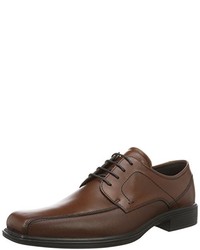 braune Derby Schuhe von Ecco