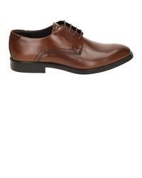braune Derby Schuhe von Ecco