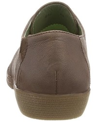 braune Derby Schuhe von El Naturalista