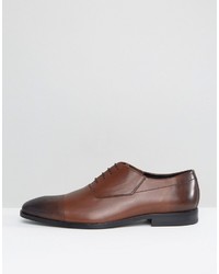 braune Derby Schuhe von Hugo Boss